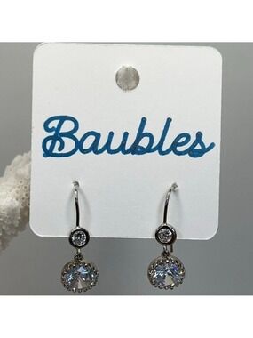 Baubles Austian Crystal Statement Dangle Earrings